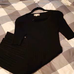 Black t shirt dress